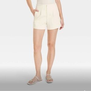 a new day Women's High Waist Shorts in Cream